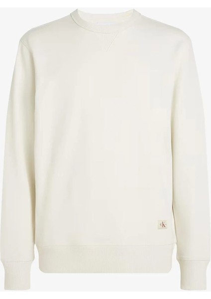 Woven Label Crew Neck