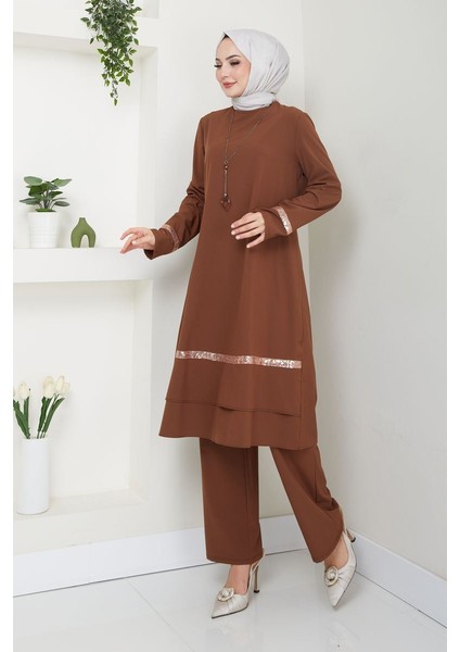 Kadın Moda Tesettür Giyim Abiye Takım Elbise 2680 modelleri