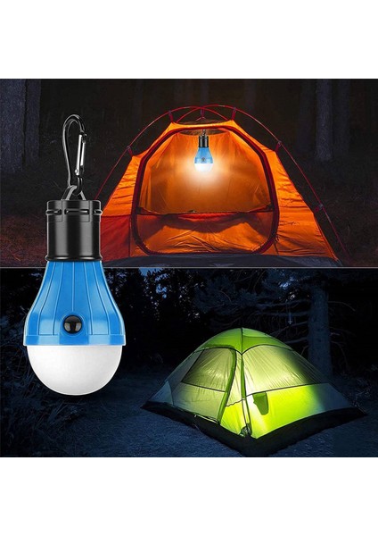 12 Paket LED Kamp Işığı, Çadır Kampçıları Için Kamp Aksesuarları, Klipsli Kancalı Taşınabilir Işıklar Kamp, A (Yurt Dışından)