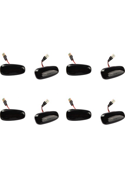 8 Adet Araba Yan Sinyal Lambası LED Dönüş Sinyali Gösterge Lambası Opel Zafira A 99-05 G 98-09 (Yurt Dışından)