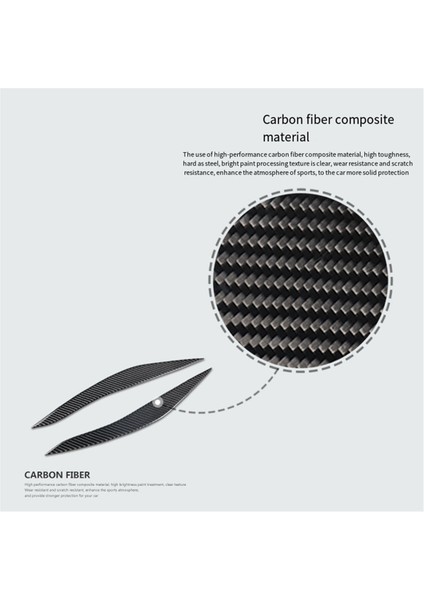 5 Serisi Için F10 F11 2011-2014 Araba Göz Kapağı Ön Far Kaş Kapağı Göz Kapağı Trim Etiket (Yurt Dışından) fiyatları