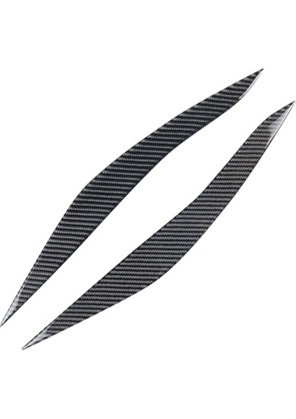 5 Serisi Için F10 F11 2011-2014 Araba Göz Kapağı Ön Far Kaş Kapağı Göz Kapağı Trim Etiket (Yurt Dışından) fırsatları