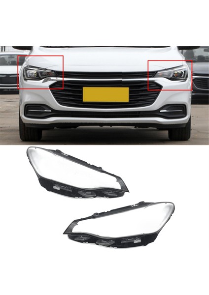 Araba Far Camı Kapağı Headlmp Konut Monza 2019-2022 Için Ön Far Lambası Kılıfı Abajur Kabuk Sol Yan (Yurt Dışından) fiyatları