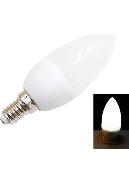 LED Mum Ampul 5W Uç Kabarcık Kuyruk Kristal Avize Özel E14, Uç Kabarcık (Soğuk Beyaz 220V) (Yurt Dışından)