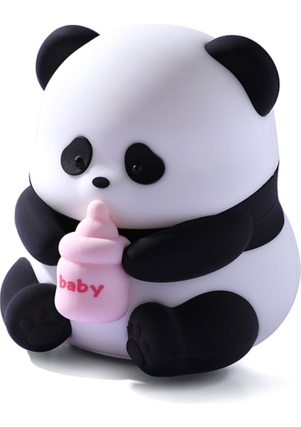 Panda Gece Lambası-Bebek, Yumuşacık Kısılabilir LED Lamba, Kawaii Hediyeler Şeyler, Yatak Odası Için Sevimli Dekor (Yurt Dışından)