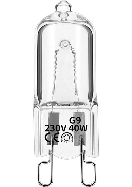 80 Adet G9 Halojen Ampuller, 40W Şeffaf Lambalar Kısılabilir, Avizeler, Kolyeler, Peyzaj Işıkları Için Sıcak Beyaz 2800K (Yurt Dışından) fiyatları