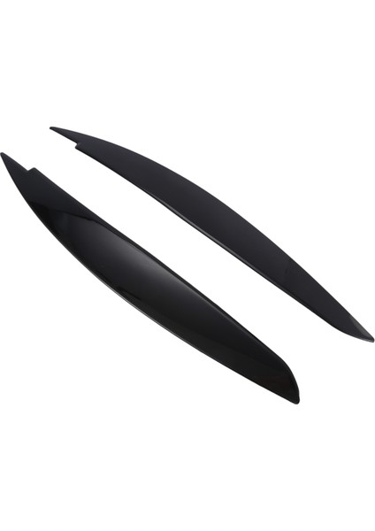 Araba Far Göz Kapağı Siyah Göz Kapakları Kaşları Trim Abs 1 Serisi E87 E88 E81 E82 Kapakları (Yurt Dışından)