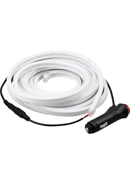 Model Y 2021-2023 Için 2x Araba LED Işık Şeridi Esnek Arka Bagaj Su Geçirmez Neon Işıkları Aksesuarları (Sıcak Beyaz) (Yurt Dışından) modelleri