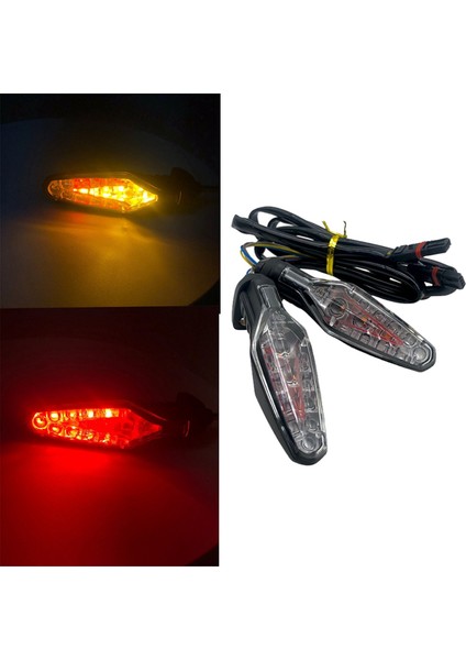 Motosiklet Arka LED Sinyal Lambası R1250GS/ADV 2021-2024 S1000R S1000XR F900XR Çift Renkli Gösterge Lambası (Yurt Dışından)