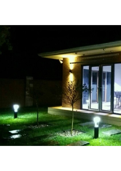 LED Dış Duvar Lambası Su Geçirmez Modern Basit Yukarı ve Aşağı Aydınlatma Çift Kafa Otel Avlu Bahçe (Yurt Dışından) modelleri