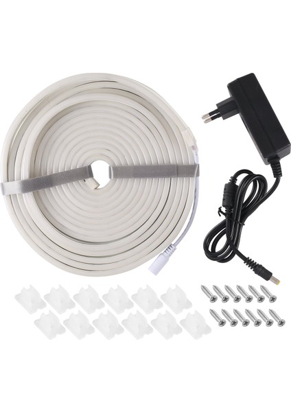 LED Işık Şeridi Sıcak Beyaz 5 Metre 600 Işık 5050 Dekoratif Ab Fişli (Yurt Dışından)
