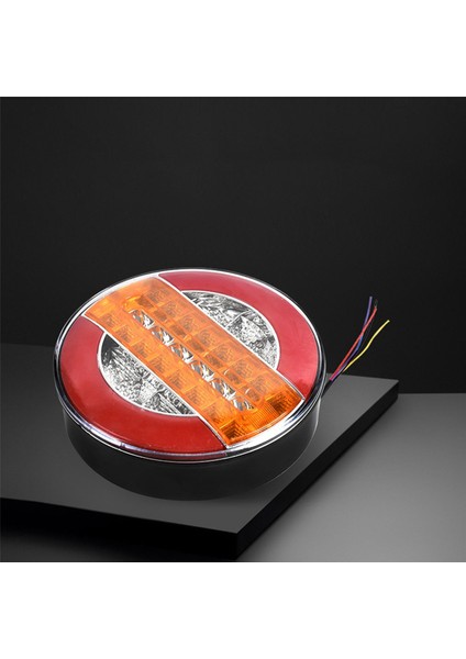 4 Adet 4 Inç Römork Dinamik Kuyruk Lambası 24V LED Kamyon Freni Yuvarlak Su Hamburger Arabalar, Tekneler, Otobüsler Için (Yurt Dışından) modelleri