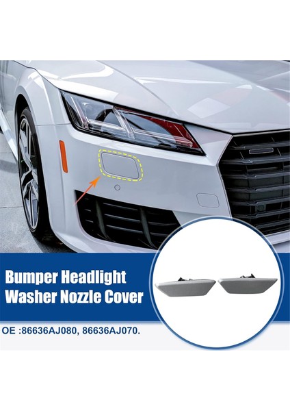 Araba Far Yıkama Kapağı Başkanı Işık Lambası Memesi Kapağı 86636AJ080 86636AJ070 Legacy Gt,c Için (Yurt Dışından) modelleri