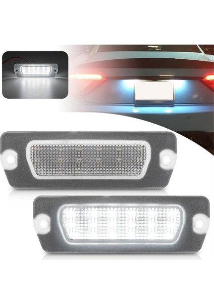 Araba LED Plaka Işığı 198231 4200/GT 2001-2007 Granturismo Grancabrio Numarası Lambası (Yurt Dışından)