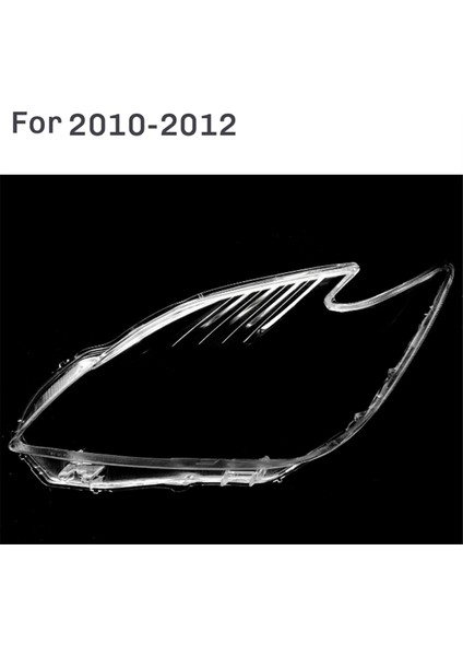 Prıus 2010-2012 Için Araba Sol Far Kabuk Lamba Gölge Şeffaf Lens Kapağı (Yurt Dışından) fırsatları