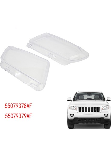 Grand 2011-2013 Için Sağ Ön Far Lens Kapağı Lamba Kabuk Maskeleri 55079378AF (Yurt Dışından)