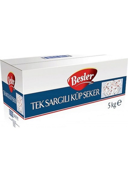 Tek Sargılı Küp Şeker (1x5kg)