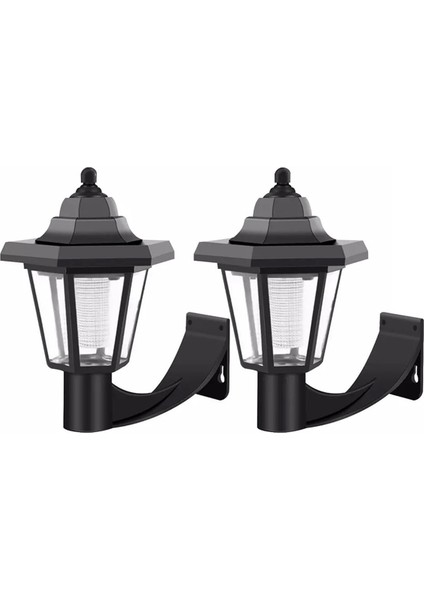 2pcs Güneş Güverte Işıkları Çit Direği Veranda Havuz Merdivenleri Basamak ve Yollar Hava Koşullarına Dayanıklı LED (Yurt Dışından)
