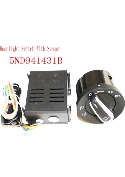 5ND941431B Sensörlü Işık Ayarlı Araba Far Anahtarı Golf 4 B5 (Yurt Dışından) modelleri