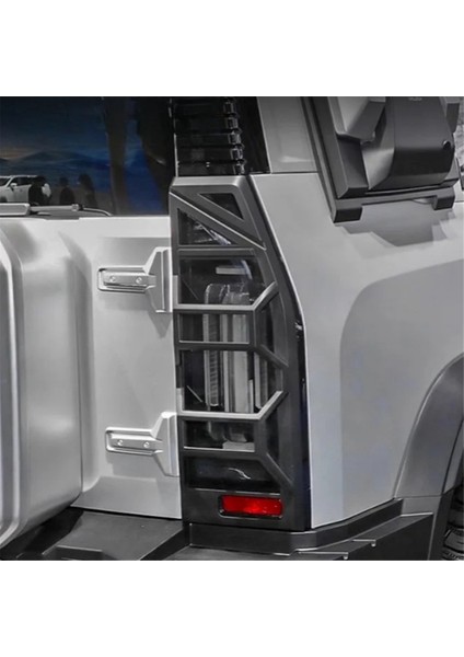 Araba Mecha Kuyruk Aydınlatma Koruması Jetour Traveller 2023 2024 Için Arka Sis Çerçevesi Mat Siyah (Yurt Dışından) indirimleri