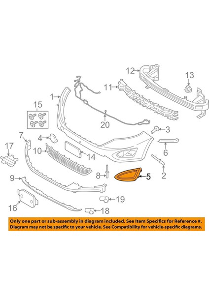 Ön Sağ Yolcu Yan Sis Aydınlatma Koruması Çerçeve FT4Z-17B814-AA Kenar 2015-2018 Araba Lambası FO1039177 (Yurt Dışından) fırsatları