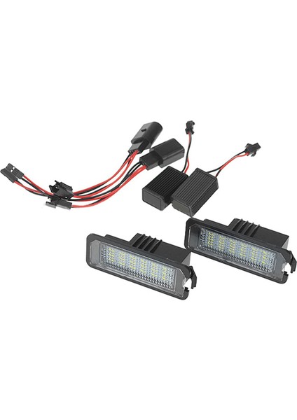 4x LED Plaka Işıkları Lambalar 987 981 982 Spyder 958 92A 911 991 996 997 Turbo 980 (Yurt Dışından)