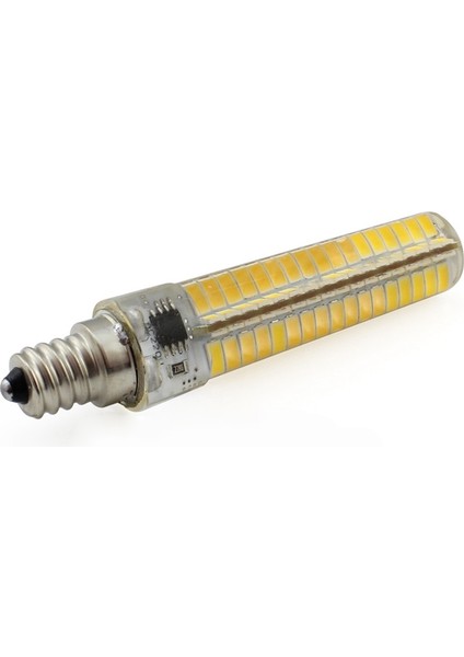 LED Kısılabilir Silikon Lamba Işığı E14 5W Mısır Ampul 136 Smd 5730 110V 100V-120V Sıcak Beyaz (Yurt Dışından)