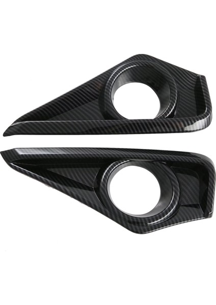 Veloz 2022-2024 Için Karbon Fiber Araba Ön Tampon Sis Işık Lambası Kapak Çerçeve Trim Aksesuarları (Yurt Dışından)