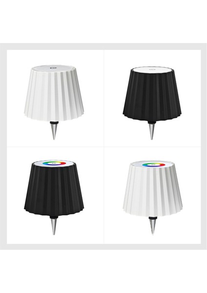 Kablosuz Şişe Lambası, Şişe Işığı, Likör Şişeleri Için LED Işıklar, Şarj Edilebilir Şarap Rgb Siyah (Yurt Dışından)