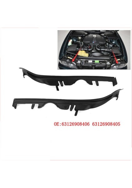 Sol Far Şeffaf Lens Kapağı Başkanı Işık Abajur 5 Serisi E39 Facelift 1996-2003 63128375301 63126908405 (Yurt Dışından) modelleri