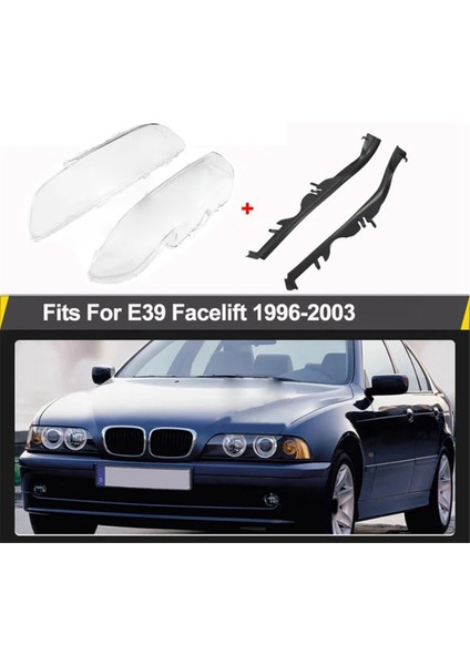 Sol Far Şeffaf Lens Kapağı Başkanı Işık Abajur 5 Serisi E39 Facelift 1996-2003 63128375301 63126908405 (Yurt Dışından) fırsatları