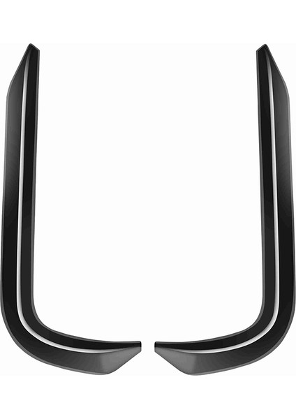 Araba Ön Sis Işık Lambası Kaş Trim Çerçeve Tampon Splitter Spoiler Stepwgn Rp8 Siyah (Yurt Dışından)