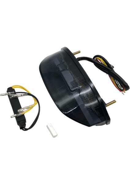 Motosiklet Arka Kuyruk Lambası Fren Dönüş Sinyalleri CBR600RR F5 2013-2023 Aksesuarları Için Entegre LED - Siyah (Yurt Dışından)