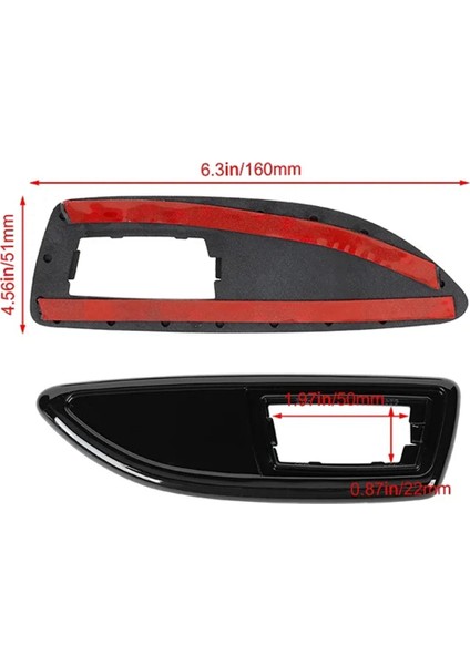 Araba Işık Kapakları Yan Çerçeveler /opel H Mk5 2004-2009 Için Uygundur 13250944 (Yurt Dışından) indirimleri