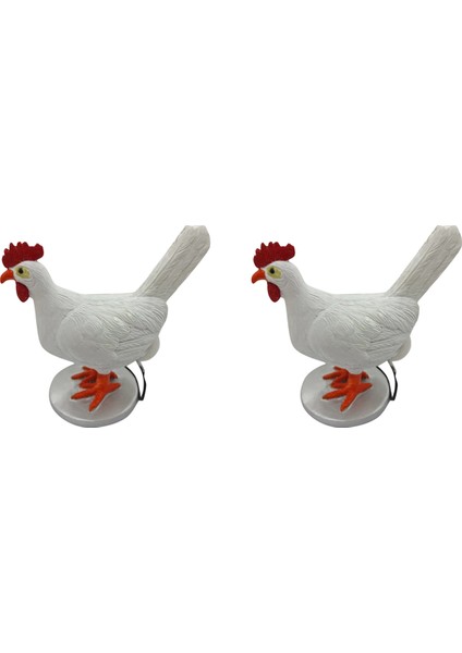 2x Yumurta Lambası Reçine Tavuk Masa Işık 3D LED Tavuk Yumurtlayan Gece Işıkları Yatak Odası Oturma Odası Dekor Için (Yurt Dışından)
