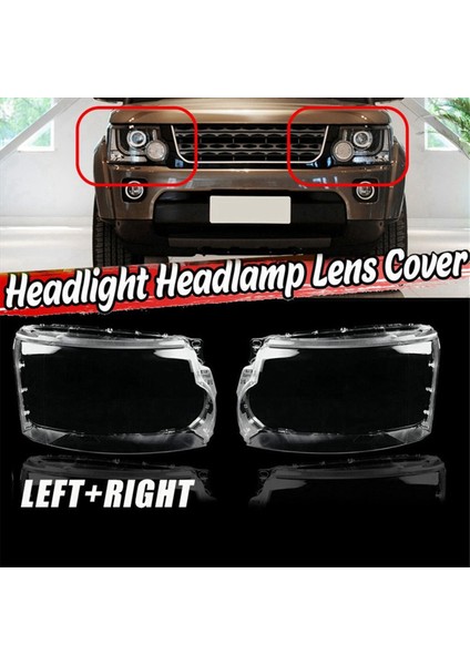 Sol Ön Far Kapağı Başkanı Işık Şeffaf Lens Lampshell 4 Lr4 2014-2016 Için (Yurt Dışından) fiyatları