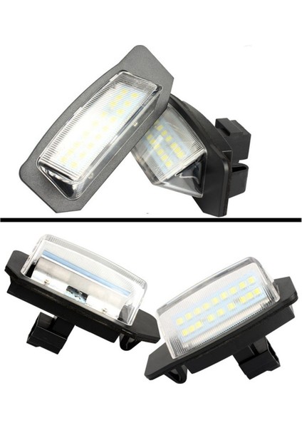 2 3 Eclipse 4 Galant Xpander I-Miev Için 4pcs LED Lisans Numarası Plaka Işık Lambaları (Yurt Dışından)