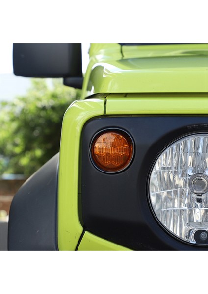 Araba Ön Dönüş Sinyal Işığı Kapak Trim Için Jimny 2019 2020 2021 2022 2023 2024 Aksesuarları Siyah (Yurt Dışından) indirimleri