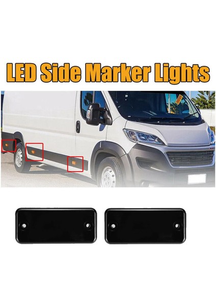 500308514 Araba LED Yan Işaretleyici Dönüş Sinyali Işığı Sarı Koşu Pozisyon Lambası Günlük 1997-2019 Için (Yurt Dışından)