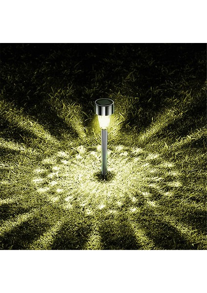 10PCS Güneş Işıkları Dış Mekan Suya Dayanıklı LED Aydınlatma Powered Bahçe Işıkları, A (Yurt Dışından) fiyatları