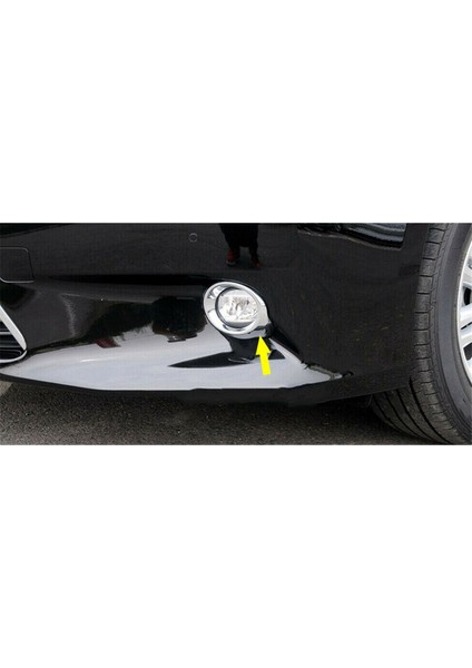 1 Çift Araba Sis Lambası Kapağı Çerçevesi (Lh + Rh) 81482-33050 81481-33040 ES300H ES350 2013-2015 Için (Yurt Dışından) modelleri