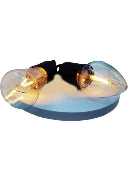 Kanca ile Dış Mekan LED Dize Işık 400MAH Tip-C USB Ampul 3 Mod Su Geçirmez Kamp Fener Asılı Çadır IŞIK-T03 (Yurt Dışından)