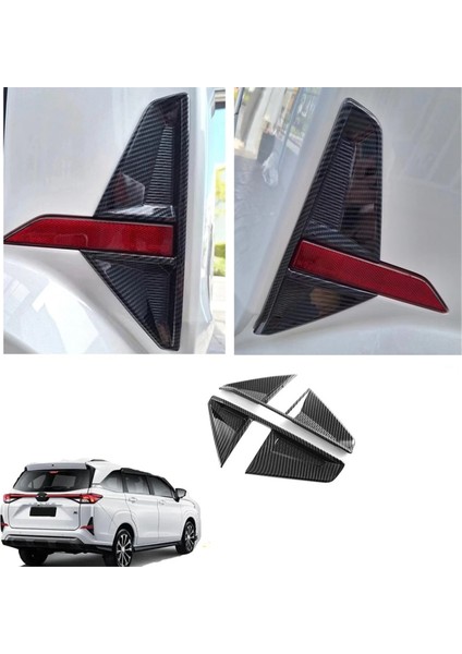 Veloz 2022-2024 Için Karbon Fiber Araba Arka Sis Işık Lambası Kapak Çerçeve Trim Aksesuarları (Yurt Dışından) fiyatları