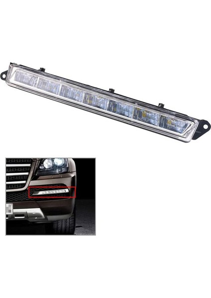 2x LED Gündüz Çalışan Işık Sis Lambası 1649060351 A1649060351 GL320 GL350 GL450 GL550 2007-2013 Için (Sol) (Yurt Dışından) fiyatları