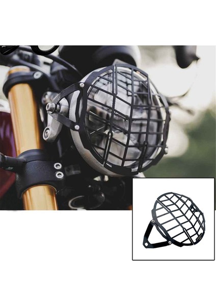 Hız 400 2024 Scrmabler 400X 2025 Koruma Kapağı Siyah Için Motosiklet Far Koruması (Yurt Dışından) modelleri