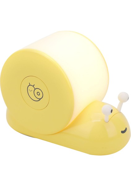 Salyangoz Gece Lambası, Yatak Odası Mutfak Için Rahat Şekil Sevimli Manyetik Masa Lambası, Oda Dekor Hediyeler Gençler-Sarı (Yurt Dışından)