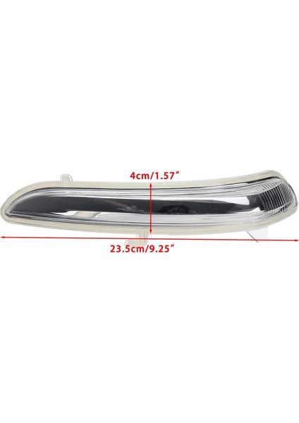 5x Sağ Yan Kanat Kapı Dikiz Aynası Dönüş Sinyali Gösterge Işığı Lens Kapağı 1607512680 208 2008-2017 Için (Yurt Dışından) fırsatları