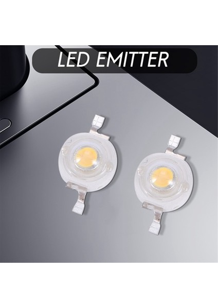500 Parça Yüksek Güçlü 2 Pin 3W Sıcak Beyaz LED Boncuk Yayıcılar 100-110LM (Yurt Dışından) fırsatları