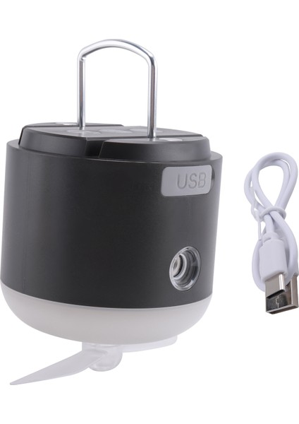 Mini USB Kamp Fanı Ücretli Kumandalı Uzaktan Kumanda Taşınabilir LED Işık Çadır Ev Dış Mekan Için Asma Tavan (Yurt Dışından) modelleri