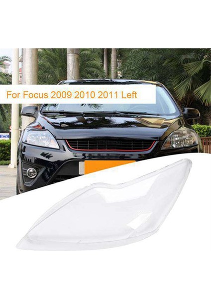 1 Çift Ön Farlar Kapak Kabuk Şeffaf Lens Abajur Odak 2009-2011 Parçaları (Yurt Dışından) modelleri